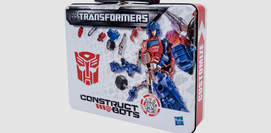 Tin case for toys storage