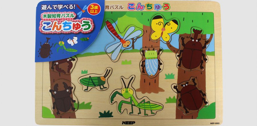Wooden puzzle for the kids